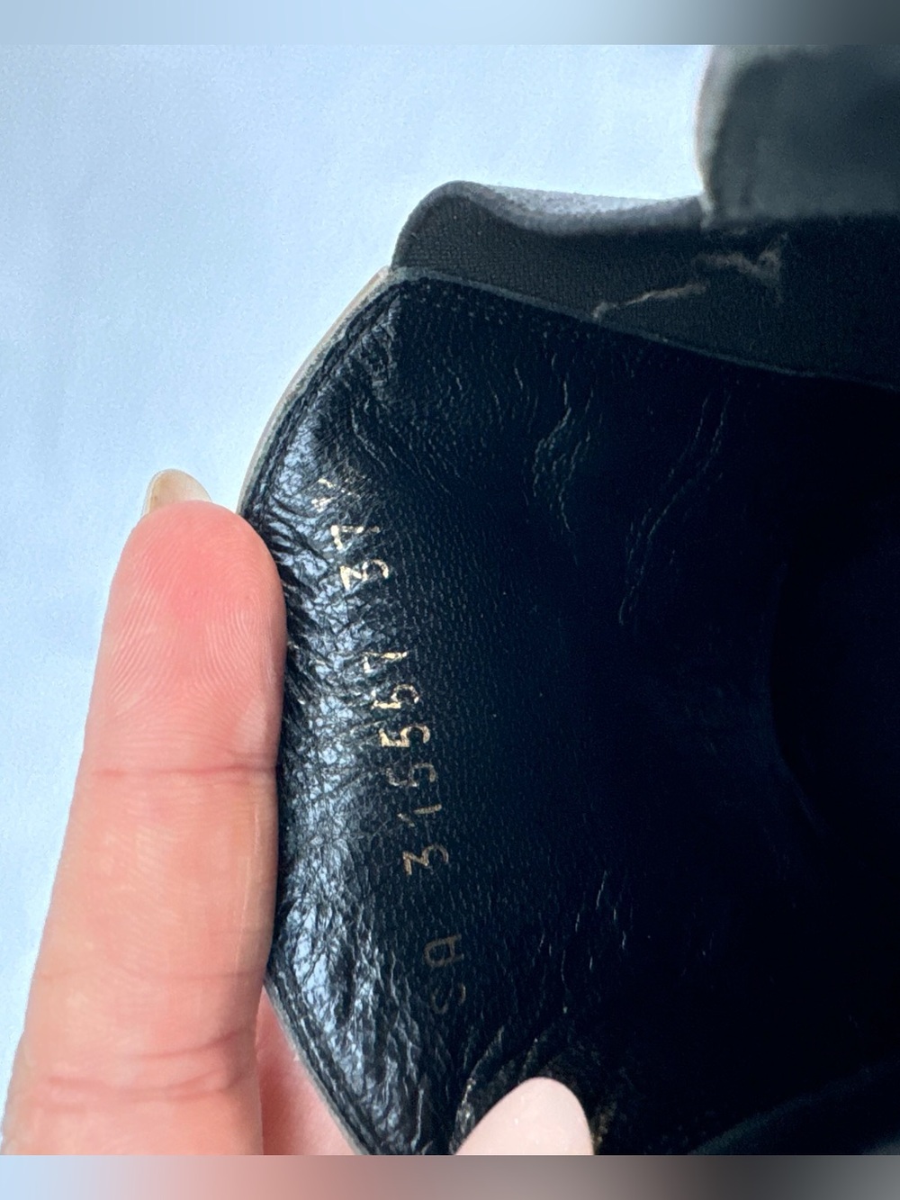 YSL Yves Saint Laurent grey Paris Chelsea Booties leather - Picture 6 of 9